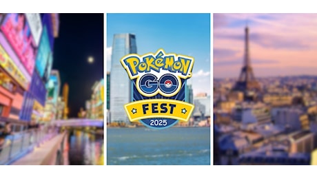 Pokémon GO Fest 2025: le date e le città da non perdere!