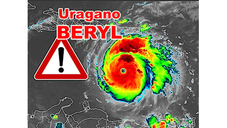 Meteo: l'Uragano Beryl devasta la Giamaica, gli Stati in Allerta nelle Prossime Ore, gli aggiornamenti