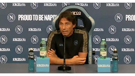 Conte: «Non andremo al Meazza a sventolare bandiera bianca»