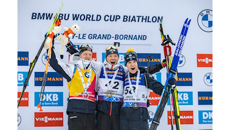 Biathlon – Prima vittoria in carriera per Martin Uldal nella sprint di Le Grand Bornand. Boe è 2°, Giacomel 9°!