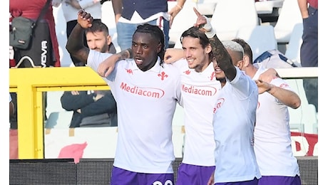 La Fiorentina non si ferma pi&#xF9;. Vince anche a Torino ed &#xE8; terza in classifica