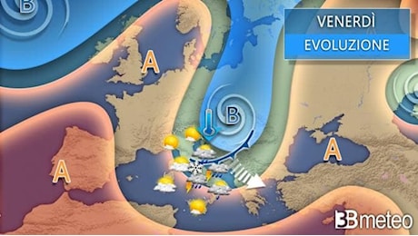 Freddo e neve fino a bassa quota: le ultime previsioni confermano il vortice freddo