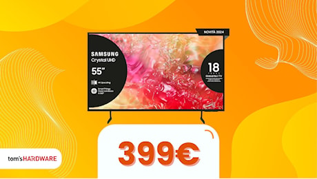 Vuoi comprare una TV Samsung al Black Friday? Amazon ha già scontato questa 55”