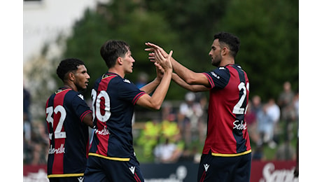 Bologna, primo test a Valles: Brixen battuto 2-0