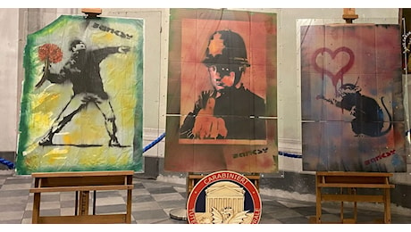 Banksy, Monet e Picasso falsi. Sequestrate oltre 2100 opere d'arte contraffatte