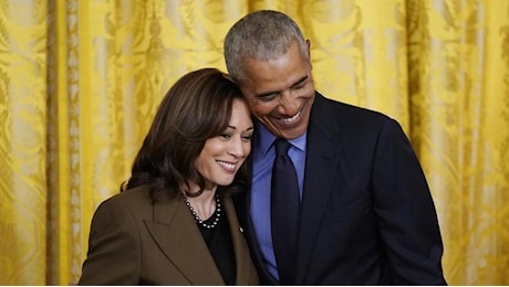 Kamala Harris riceve anche il sostegno di Barack e Michelle Obama