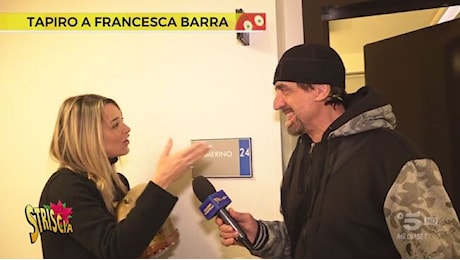 Francesca Barra e Roberto Poletti, Tapiro d'oro ai conduttori di 4 di sera dopo il fuorionda - Striscia la notizia Video