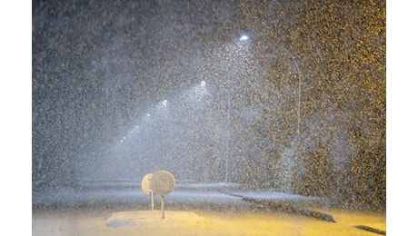 Tutta la NEVE in arrivo domenica 12 e lunedì 13: le aree colpite