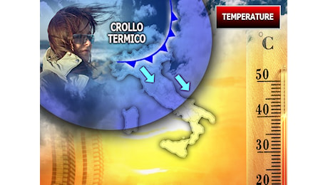 Meteo: tracollo generale delle Temperature, c'è la Data