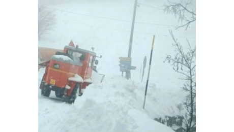 Maltempo nel palermitano: nevicate e ghiaccio creano disagi alla circolazione