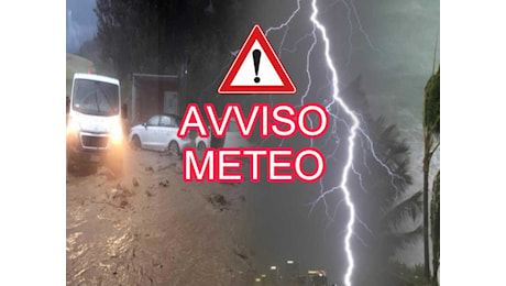 Avviso Meteo: imminente fase di Maltempo, rischio Alluvioni lampo e Nubifragi su mezza Italia, i dettagli