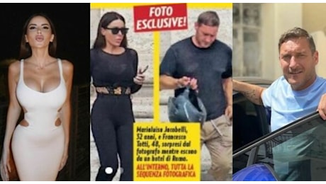 Totti e Jacobelli, le foto in hotel: «Lui in scooter accompagnato da un amico, lo stesso copione usato con Ilary». Lei conferma il flirt