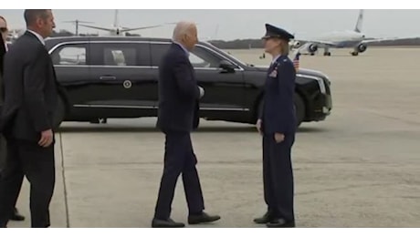 IL VIDEO. Il presidente Usa Biden in viaggio verso il Perù per vertice Apec