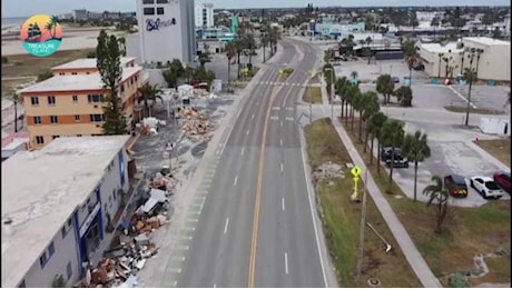 Usa, massima allerta per l'uragano Milton in Florida: Treasure Island si trasforma in una città fantasma