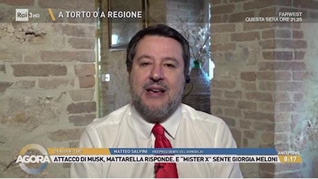 Salvini: Trump porterà buoni frutti in Italia e in Europa. Musk? Un visionario