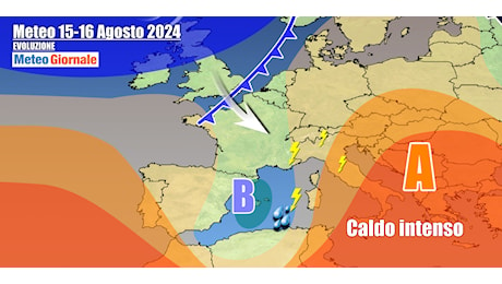 Meteo Italia: tra caldo e primi temporali, dopo Ferragosto la tregua