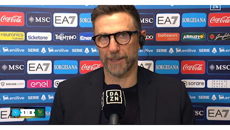 Di Francesco: “Stankovic? Ha davanti un’ottima carriera, molto contento di lui. Oristanio…”