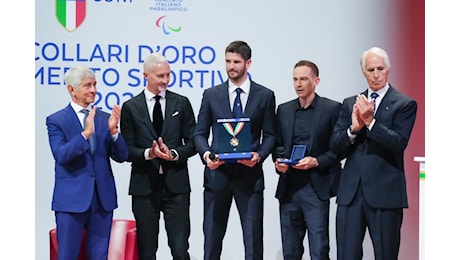 Collari d’oro, premiate le nazionali azzurre di Coppa Davis e BJK Cup