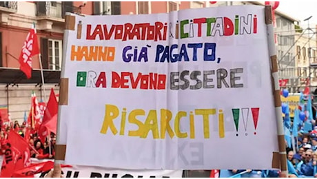 Al via lo sciopero generale di Cgil e Uil: Cambiare la manovra