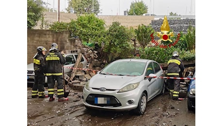 Allerta meteo, pioggia battente sulla fascia ionica: i soccorsi VIDEO