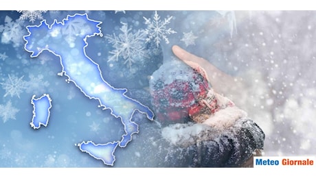 Meteo: bufere di neve in arrivo nel weekend, ecco le regioni colpite