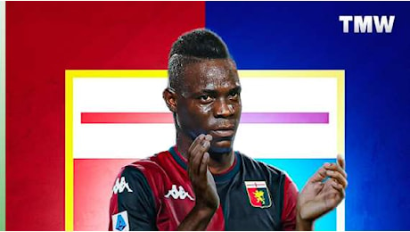 Balotelli ad un passo dal ritorno in Serie A: il Genoa conferma la trattativa