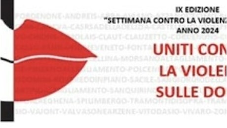 Settimana contro la violenza sulle donne, il calendario