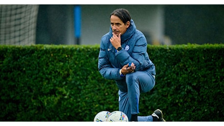 Serie A - Simone Inzaghi: Con la Roma serve una grande Inter, la sosta non ci deve influenzare