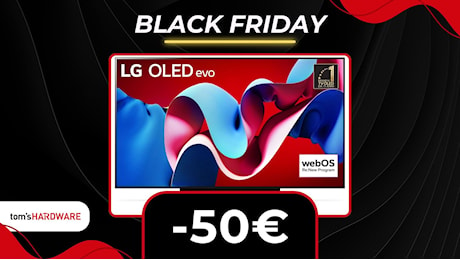 Hai aspettato il Black Friday per una Smart TV OLED? Allora questa è la tua occasione!