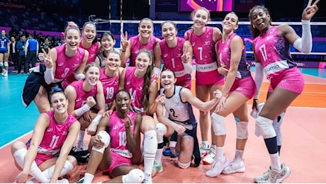 Volley, Mondiale Club donne: Milano chiude terza, Egonu top scorer 'finalina'