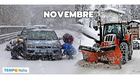 METEO Novembre: clima instabile e primi segnali d’Inverno