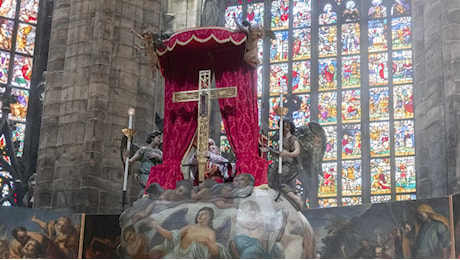 Il rito della Nivola e del Santo Chiodo in Duomo: il Triduo del Santo Chiodo inaugurato da San Carlo Borromeo