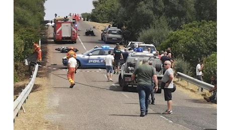 Oristano, terribile scontro tra auto e moto: 3 morti e 2 feriti