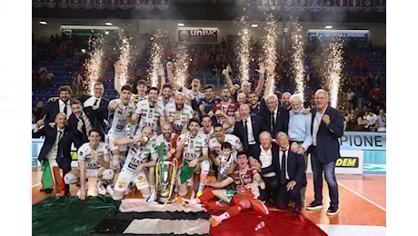 Domani il ringraziamento della Provincia ai campioni d'Italia del volley