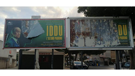 Sicilia, strappati i manifesti del film Iddu