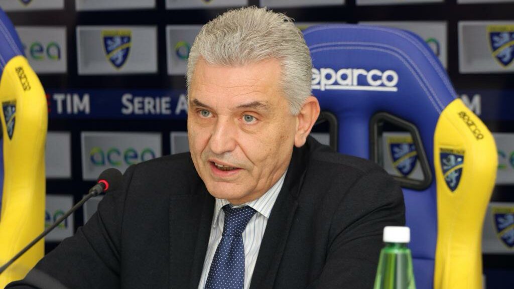 Frosinone Calcio, Il Presidente Stirpe: “Sollevato Vivarini. La Squadra ...