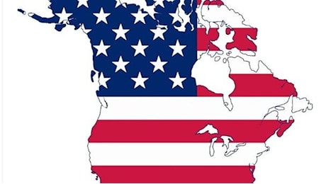 Il mondo secondo Trump: gli Usa nella sua mappa comprendono anche il Canada