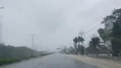 L'uragano Beryl si abbatte sulla penisola messicana dello Yucatan