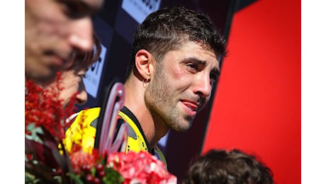 Superbike, Andrea Iannone sfoga la gioia: Ho vinto la gara della mia vita