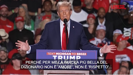 VIDEO Usa 2024, problemi tecnici per Trump durante il raduno a Detroit: il tycoon resta 20 minuti senza microfono- LaPresse