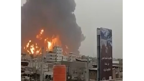 Israele, raid in Yemen in risposta all'attacco Houthi