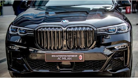 Milan, all'evento con BMW presente tutta la squadra con Furlani e Scaroni