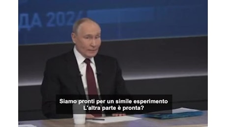 Putin sfida l'Occidente: Provate a fermare il nostro Oreshnik