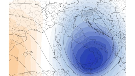 Meteo, Ciclone minaccia il Centro-Sud: la data da tenere a mente