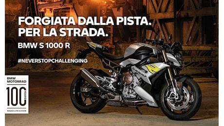 VALSUSA, PROVA LA NUOVA MOTO BMW S 1000 R: IN OFFERTA DA FINOTTI A ROSTA