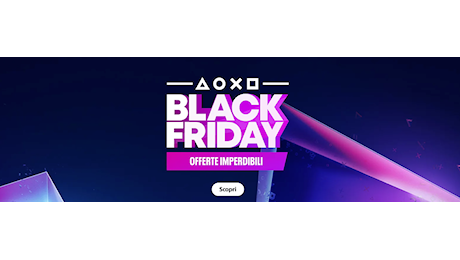 Black Friday PlayStation Store: fino al 60% di sconto su console, accessori e videogiochi