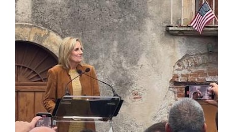 Jill Biden ritrova le sue radici a Gesso in Sicilia