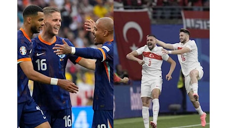 Euro 2024, Olanda-Turchia l’ultimo quarto di finale: tris Orange alla Romania, Demiral piega l’Austria