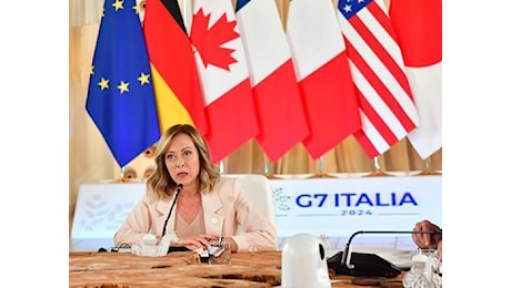 Meloni presiede il G7: ferma condanna per l’attacco dell’Iran