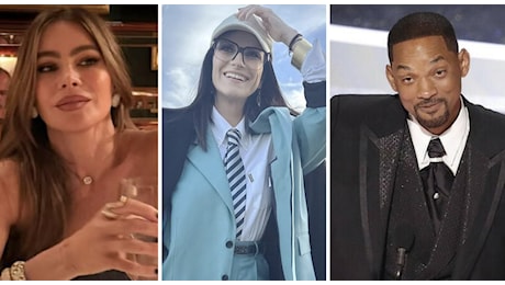 Andrea Bocelli 30, le pagelle dei look: Sofia Vergara magnetica (9), Laura Pausini scintillante (8.5), Will Smith outfit casual (4.5)